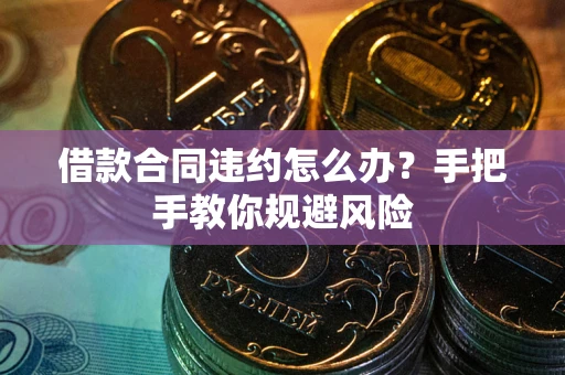 武汉借款合同违约怎么办？手把手教你规避风险