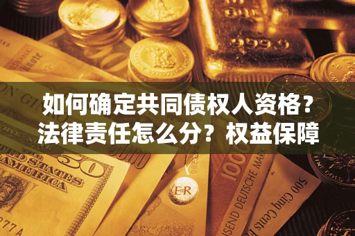 武汉如何确定共同债权人资格？法律责任怎么分？权益保障技巧揭秘！