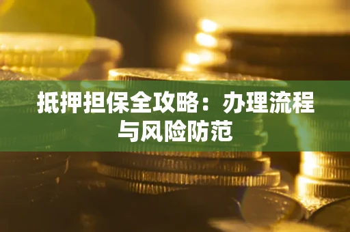武汉抵押担保全攻略：办理流程与风险防范