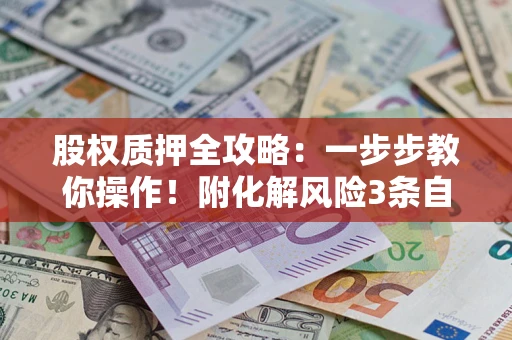 武汉股权质押全攻略：一步步教你操作！附化解风险3条自救法则
