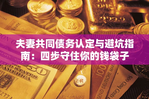 武汉夫妻共同债务认定与避坑指南：四步守住你的钱袋子