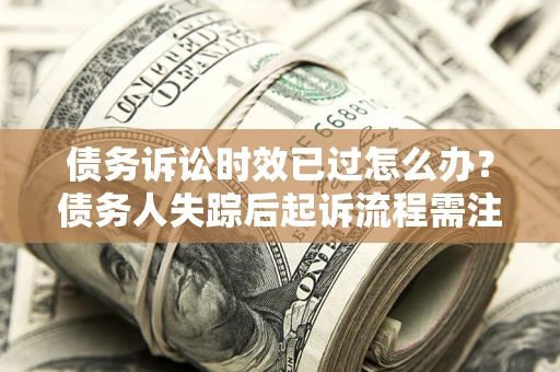 武汉债务诉讼时效已过怎么办？债务人失踪后起诉流程需注意什么？