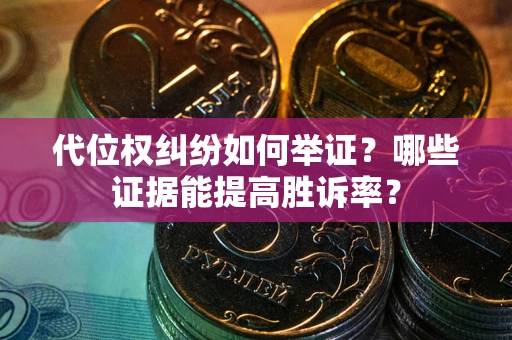 武汉代位权纠纷如何举证？哪些证据能提高胜诉率？