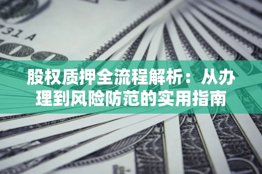 武汉股权质押全流程解析：从办理到风险防范的实用指南