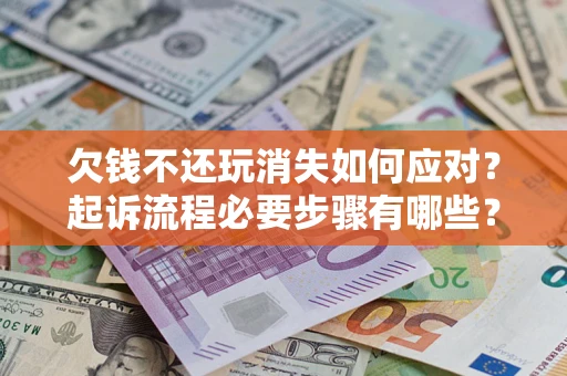 武汉欠钱不还玩消失如何应对？起诉流程必要步骤有哪些？